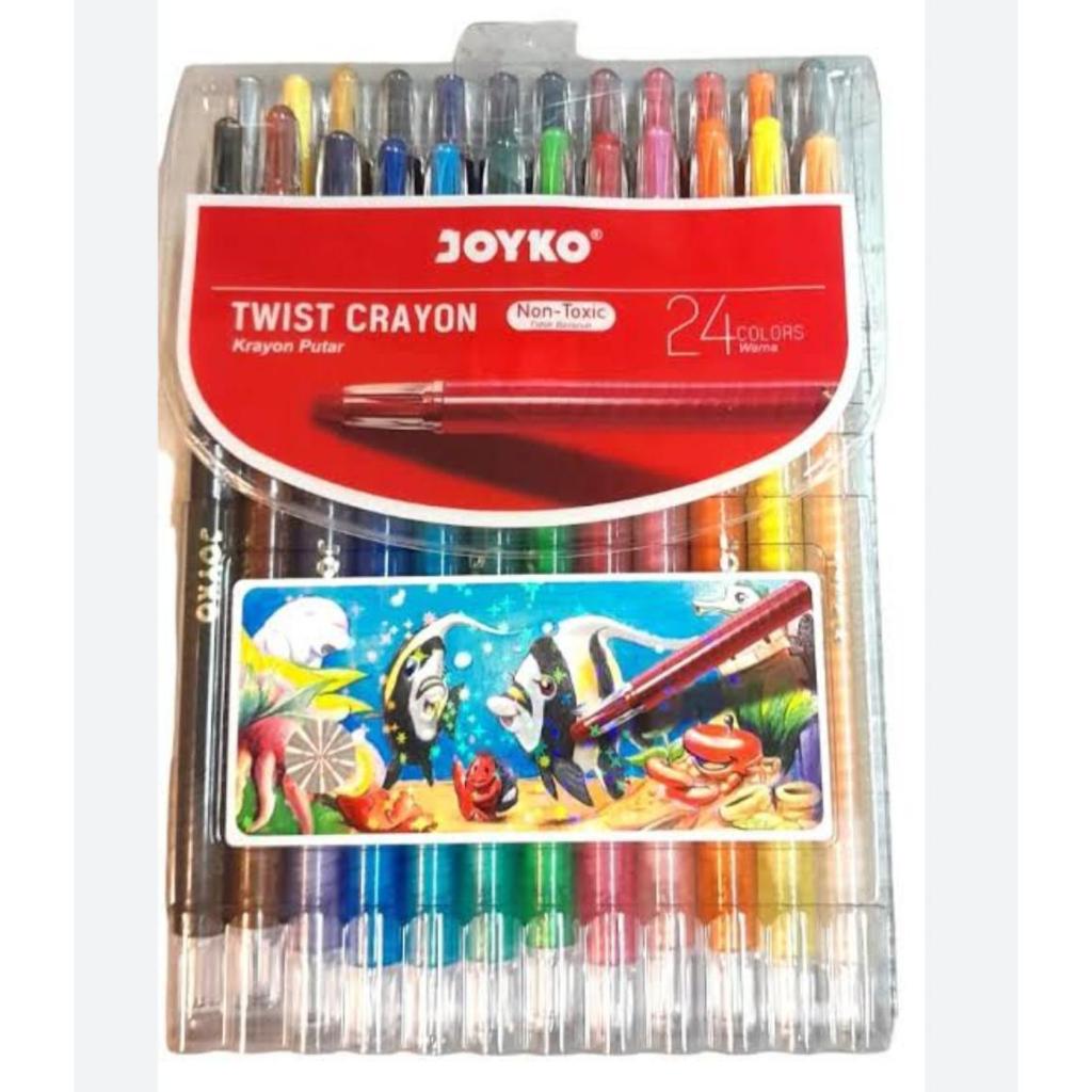 

JOYKO Krayon Putar 24 Warna / JKPUTAR-24