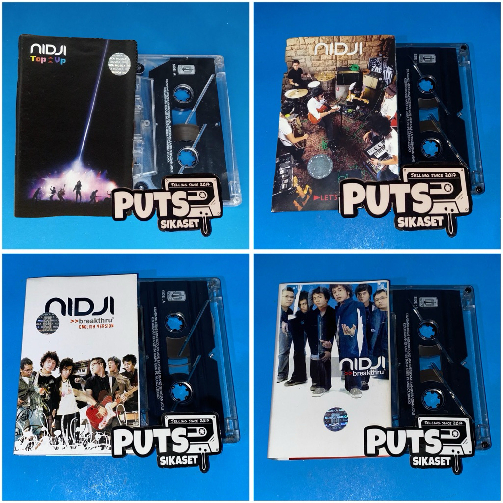 kaset pita Nidji - Berbagai Macam Album