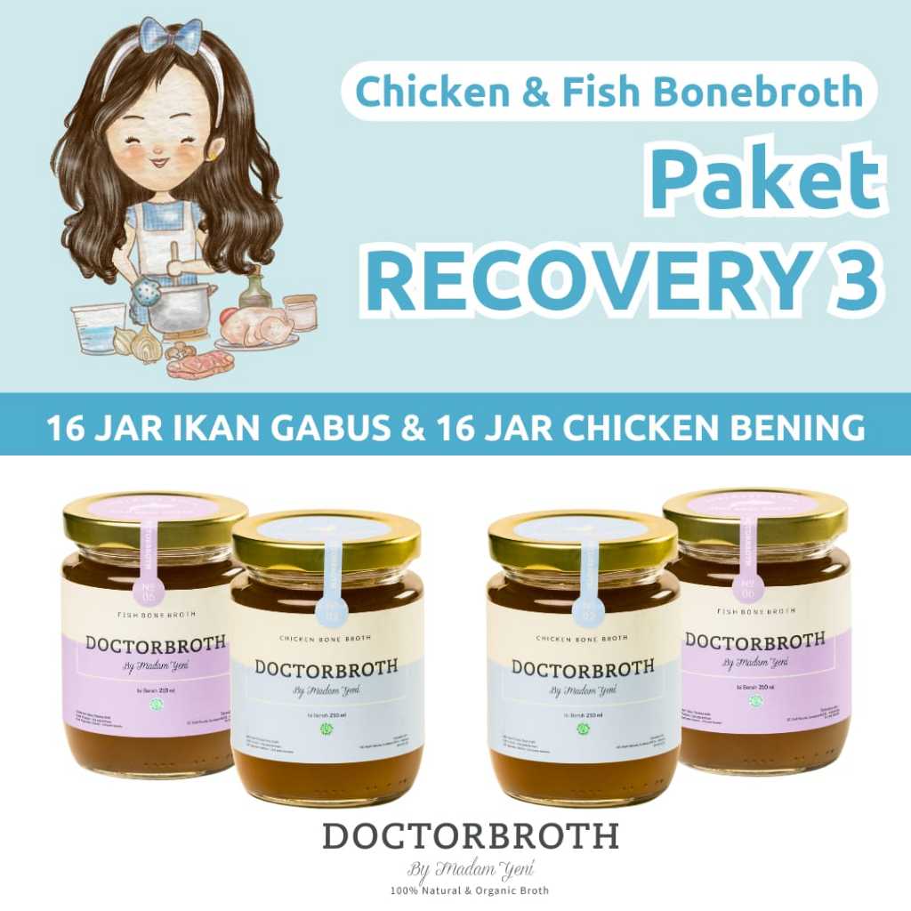 

Paket Recovery 3 Bone Broth DOCTORBROTH