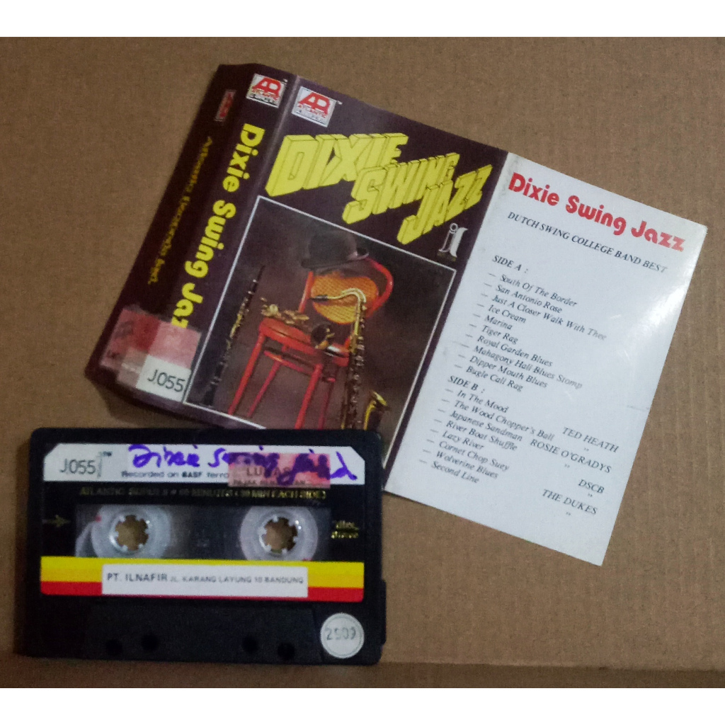 DUTCH SWING COLLEGE BAND - DIXIE SWING JAZZ - Kaset