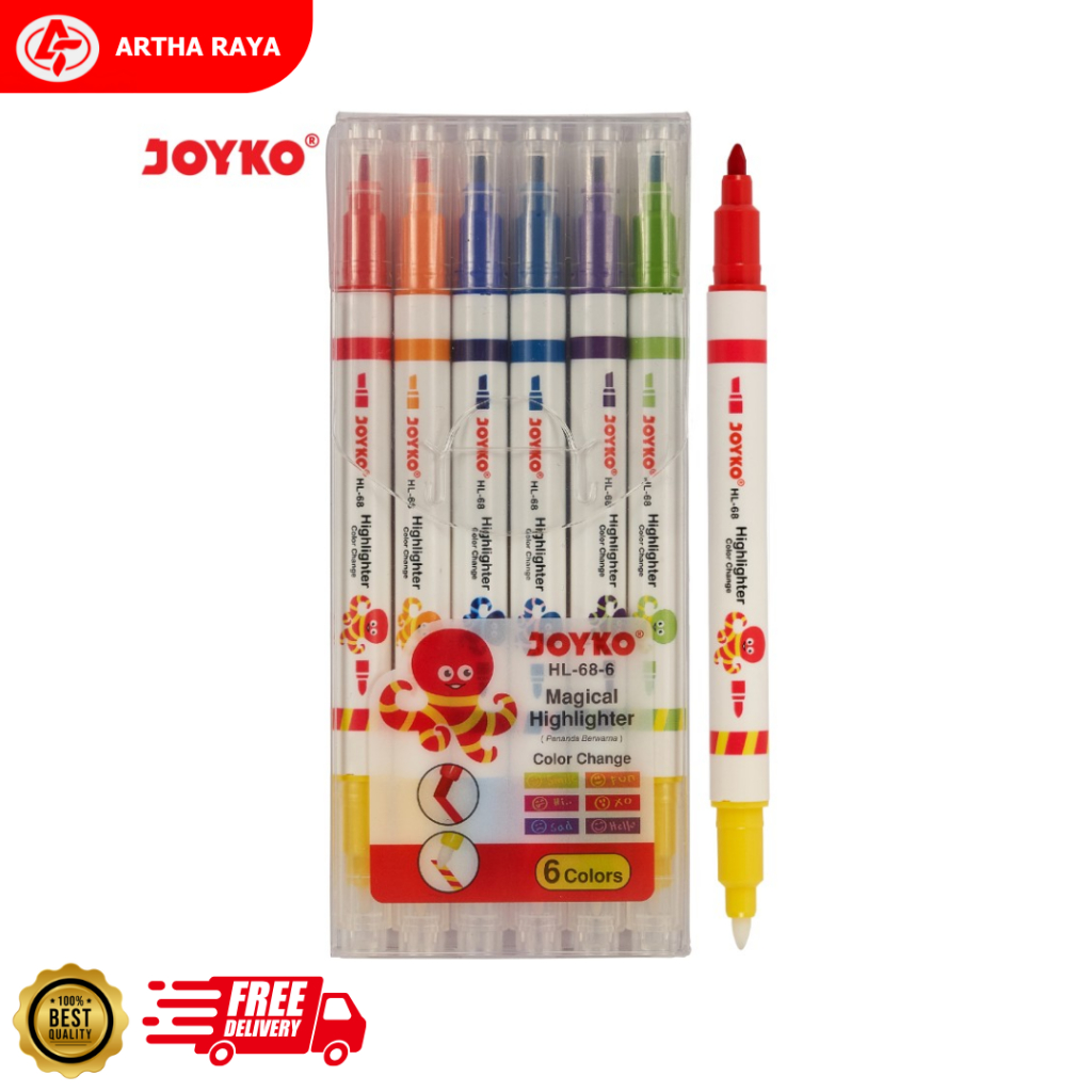 

Stabilo Highlighter JOYKO HL-68-6 Set