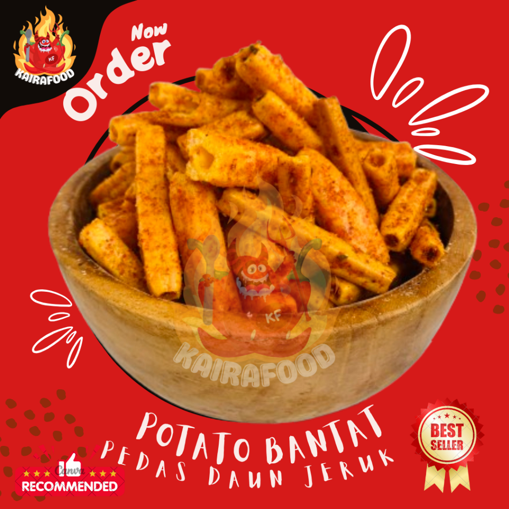 

250 GR POTATO PEDAS DAUN JERUK