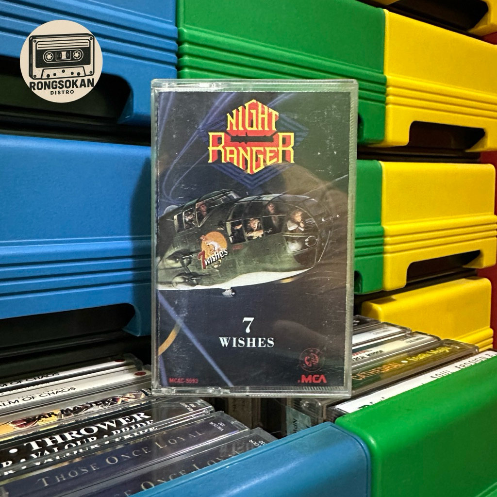 Kaset Pita Import NIGHT RANGER 7 WISHES (MCA)