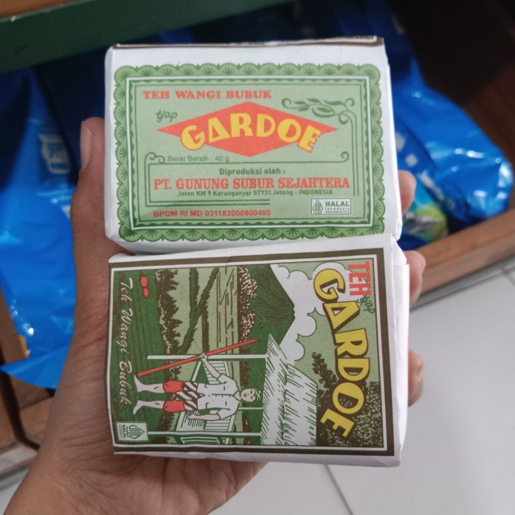 

Teh Gardoe Hijau 40g || Cap Gardoe || Es Teh Jumbo