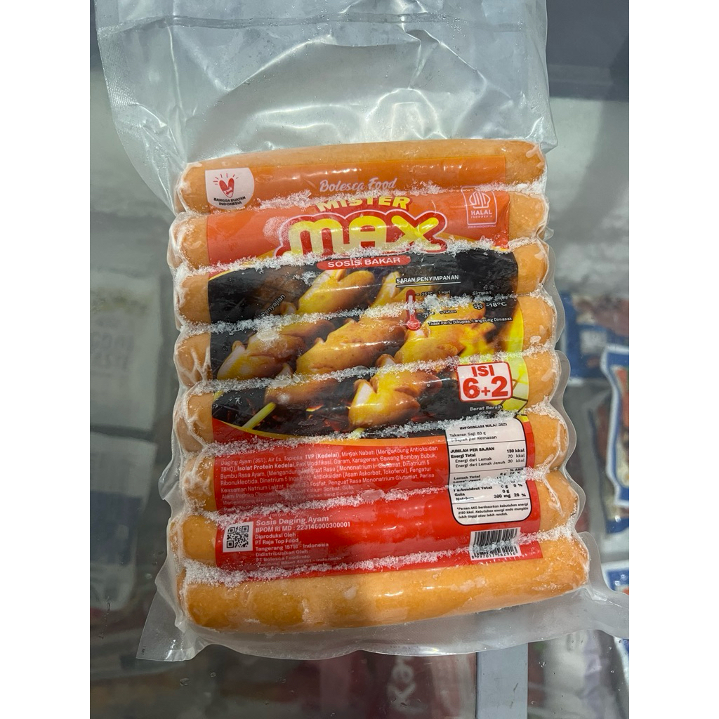 

Sosis Mister Max Jumbo 500 gram