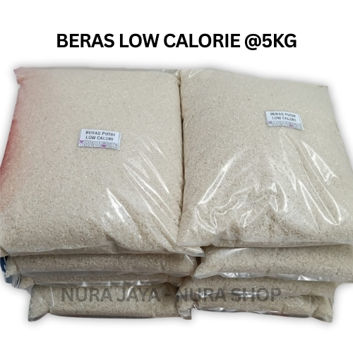 

Beras Putih Premium Organik Low Calori / Rendah Kalori @5 kg