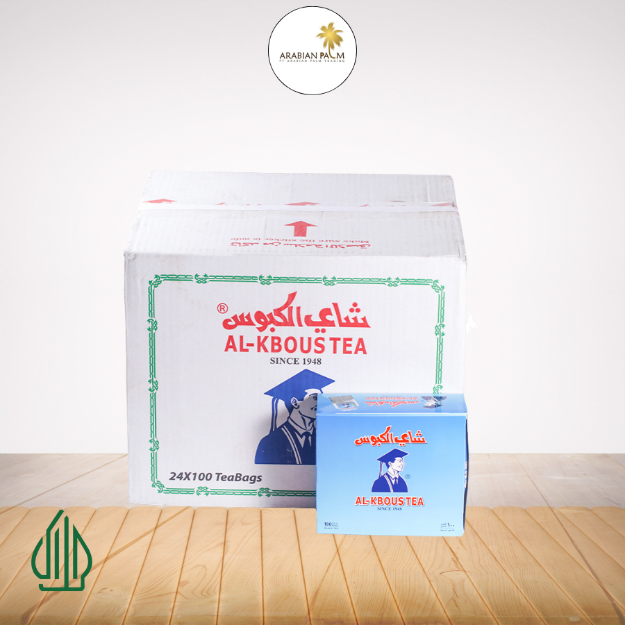 

Teh Al-Kbous Bubuk – 100% Teh Hitam Murni | Isi 100 Bags Cartoon Wholesale