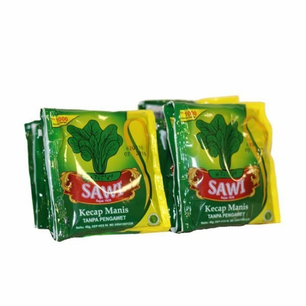 

Paket hemat 36 Sachet Kecap SAWI Manis Kemasan Renceng 23 ml