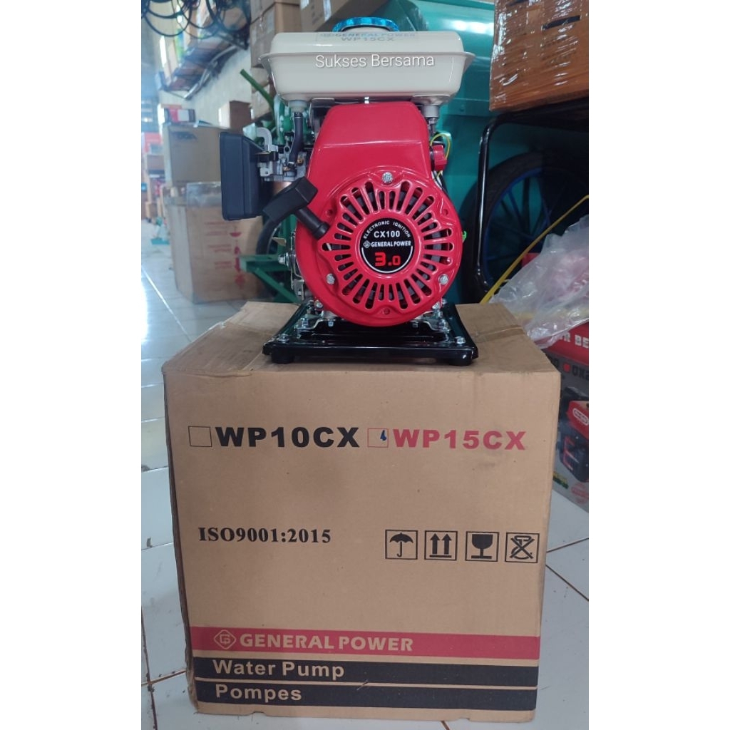 Gasoline Engine Waterpump General WP15CX (1,5")
