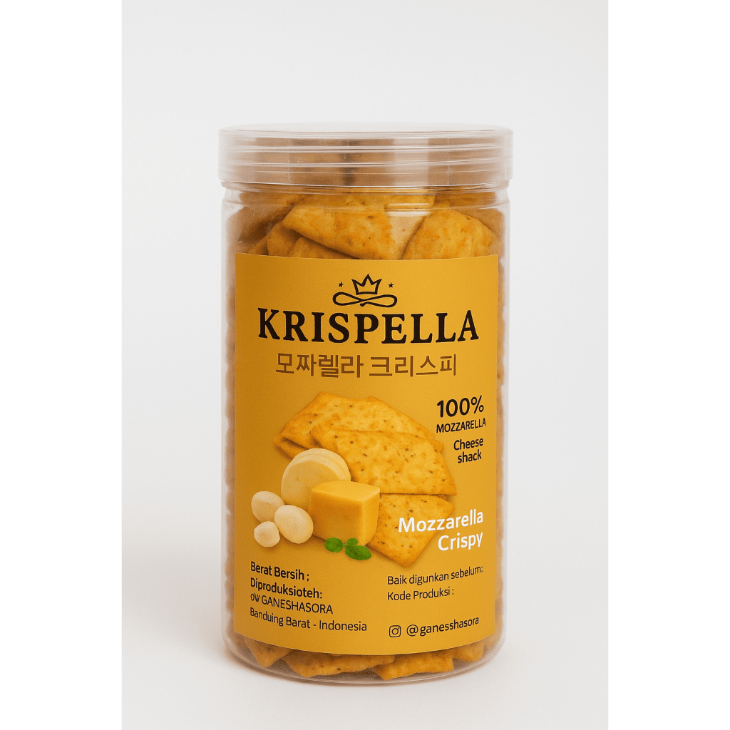 

Krispella crispy mozzarella Ganesha sora 450gr