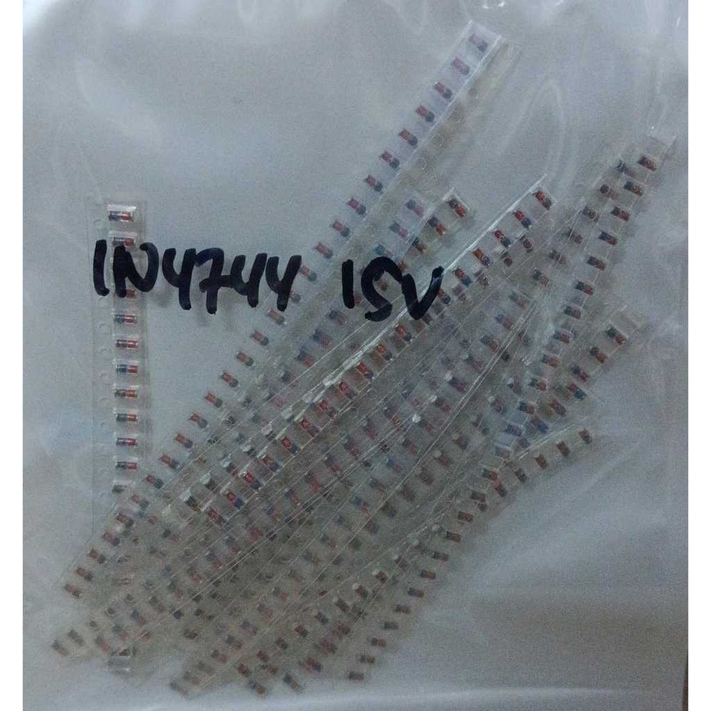 8188 dioda diode zener 15v 15volt 15 volt 1w 1watt 1 watt 1n4744 smd tempel kecil mini