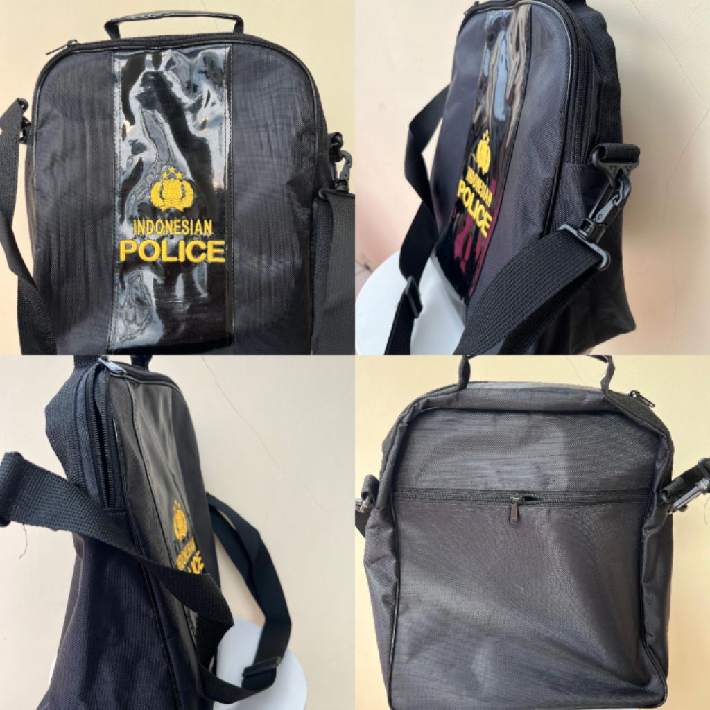 Tas Pet Polki Bentuk Kotak Logo Terbaru | Tas Pet Polisi Kotak | Sarung Pet