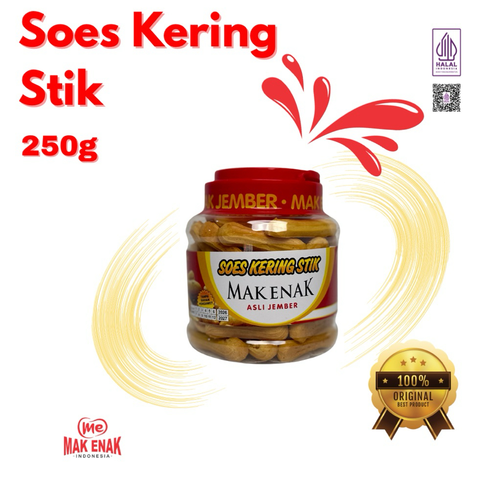 

SOES KERING STIK 250 GRAM | MAK ENAK INDONESIA | MASJID AL FAWWAZ BAROKAH