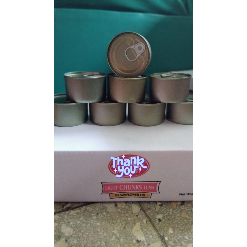 

Tuna Kaleng Riject Pabrik (minimal beli 3 kaleng)