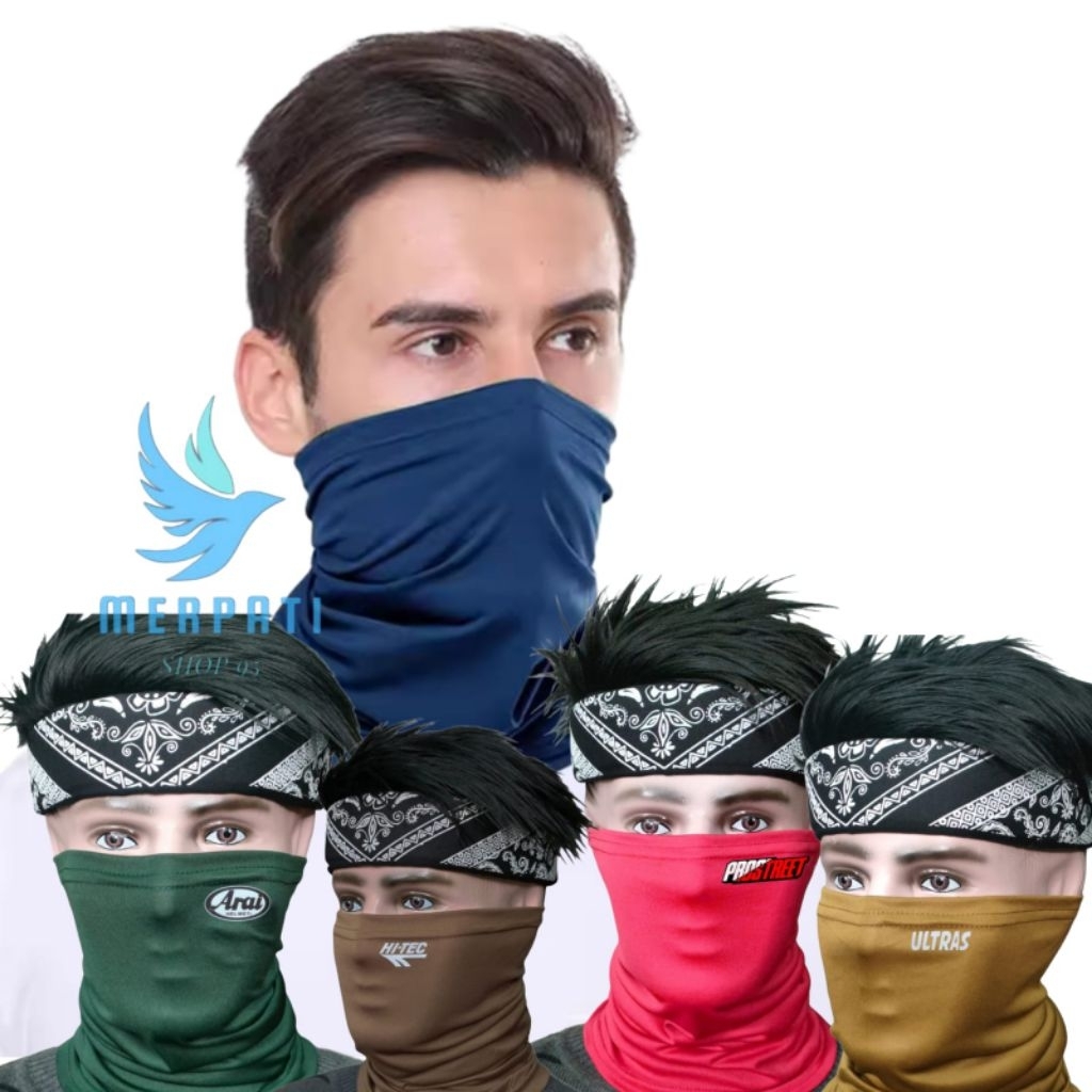 masker buff warna |masker warna motif |masker buff serbaguna
