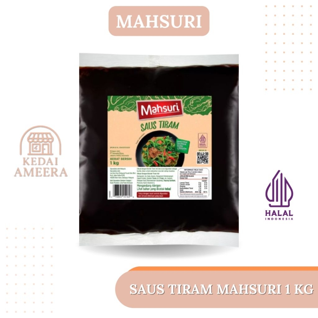 

Mahsuri Saus Tiram 1 kg | Ready Stok | Exp 2026