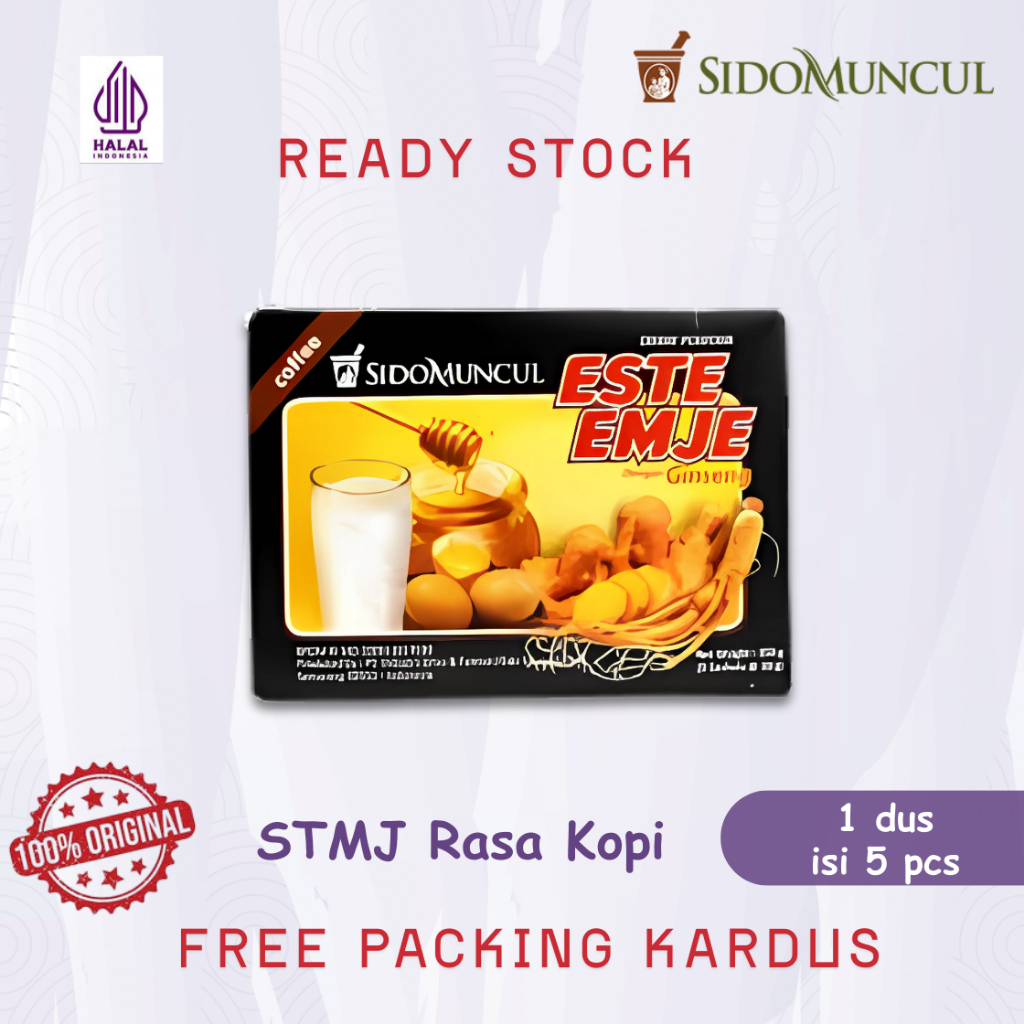 

Sidomuncul STMJ Kopi - 1Dus isi 5pcs
