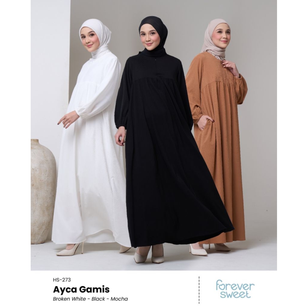 FOREVER SWEET Gamis Katun Wanita