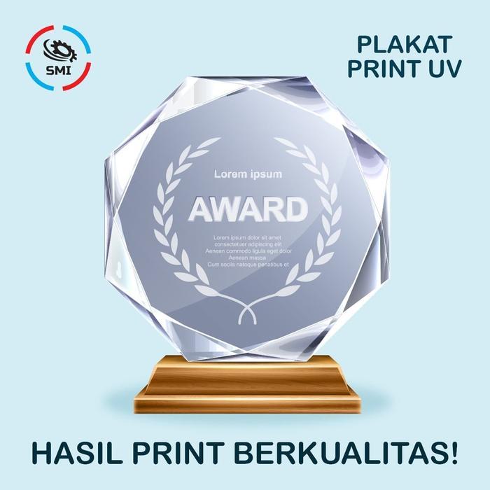 Plakat Print UV Warna Custom