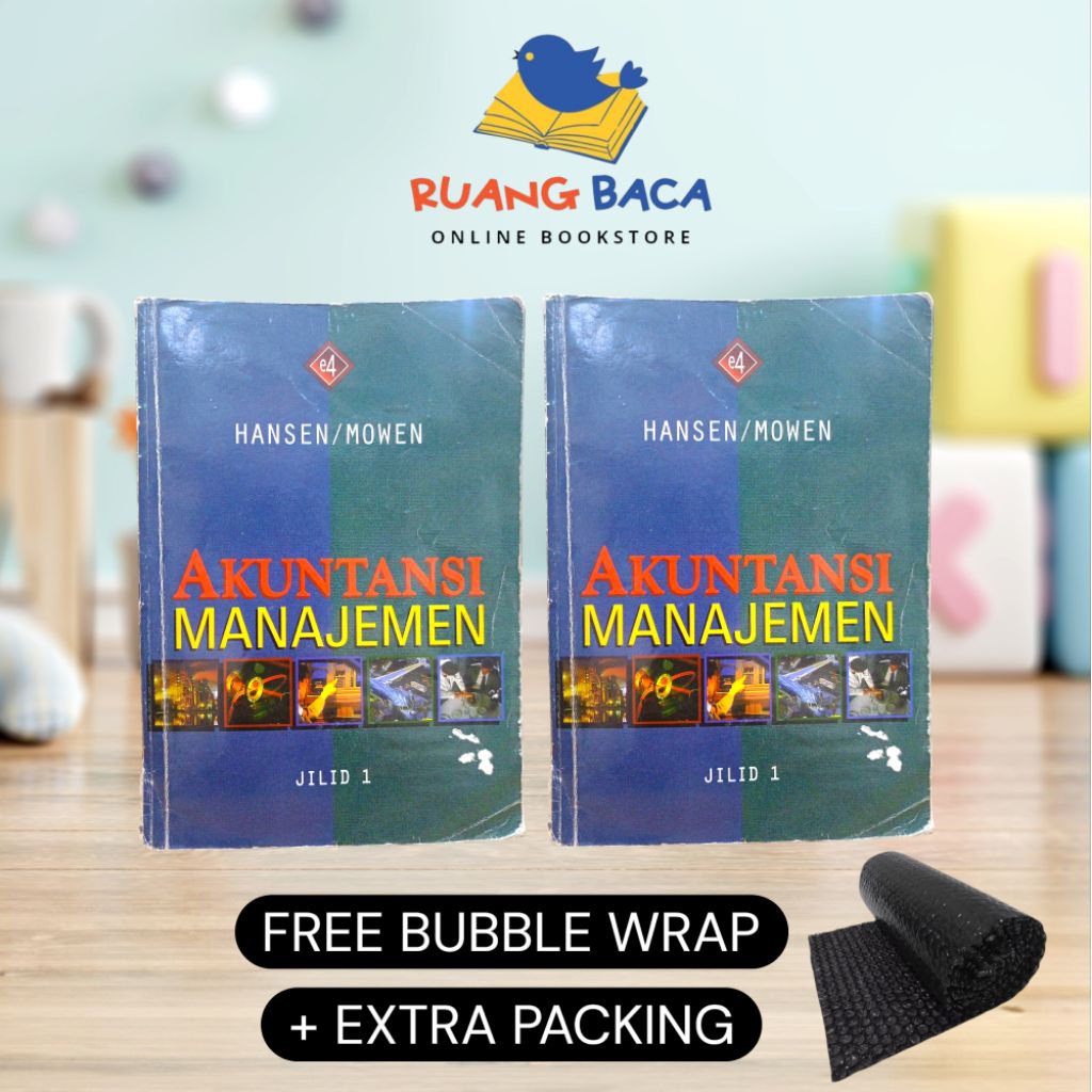 ORIGINAL SECOND BUKU AKUNTANSI MANAJEMEN JILID 1 - HANSEN / MOWEN