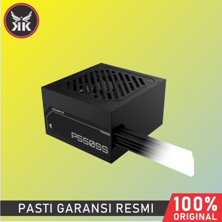 POWER SUPPLY GIGABYTE P550SS 550W ATX 12V V3.0 80+ SILVER NON MODULAR