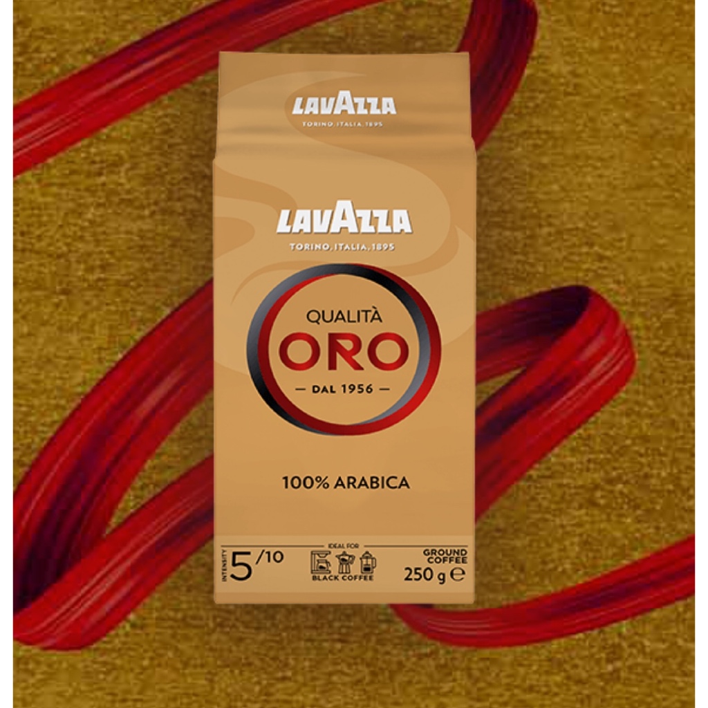 

Lavazza Qualita Oro 250GR Coffee Beans 100% Arabica Medium Roast Notes Fruity and Flowery