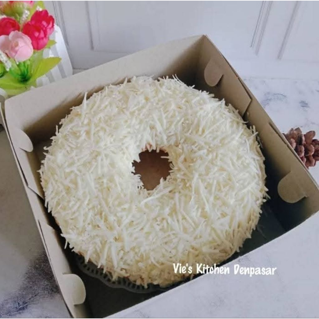 

Bolu Panggang Jadul Coklat Topping Keju