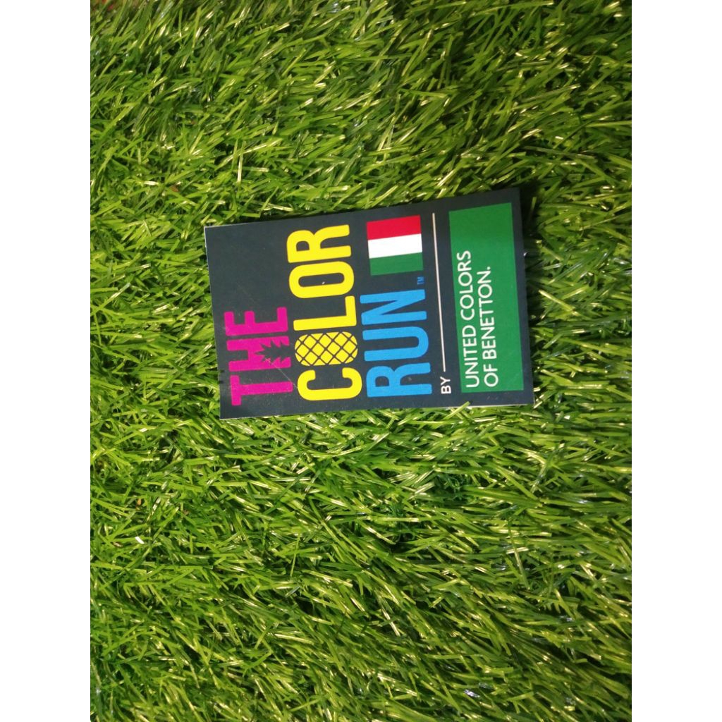 

stiker vinyl benetton