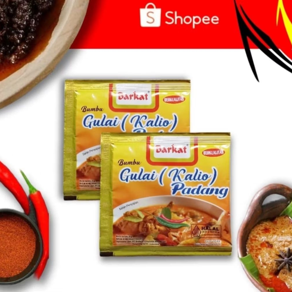 

Bumbu Masak Gulai Kalio Daging 5gr Asli Barkat