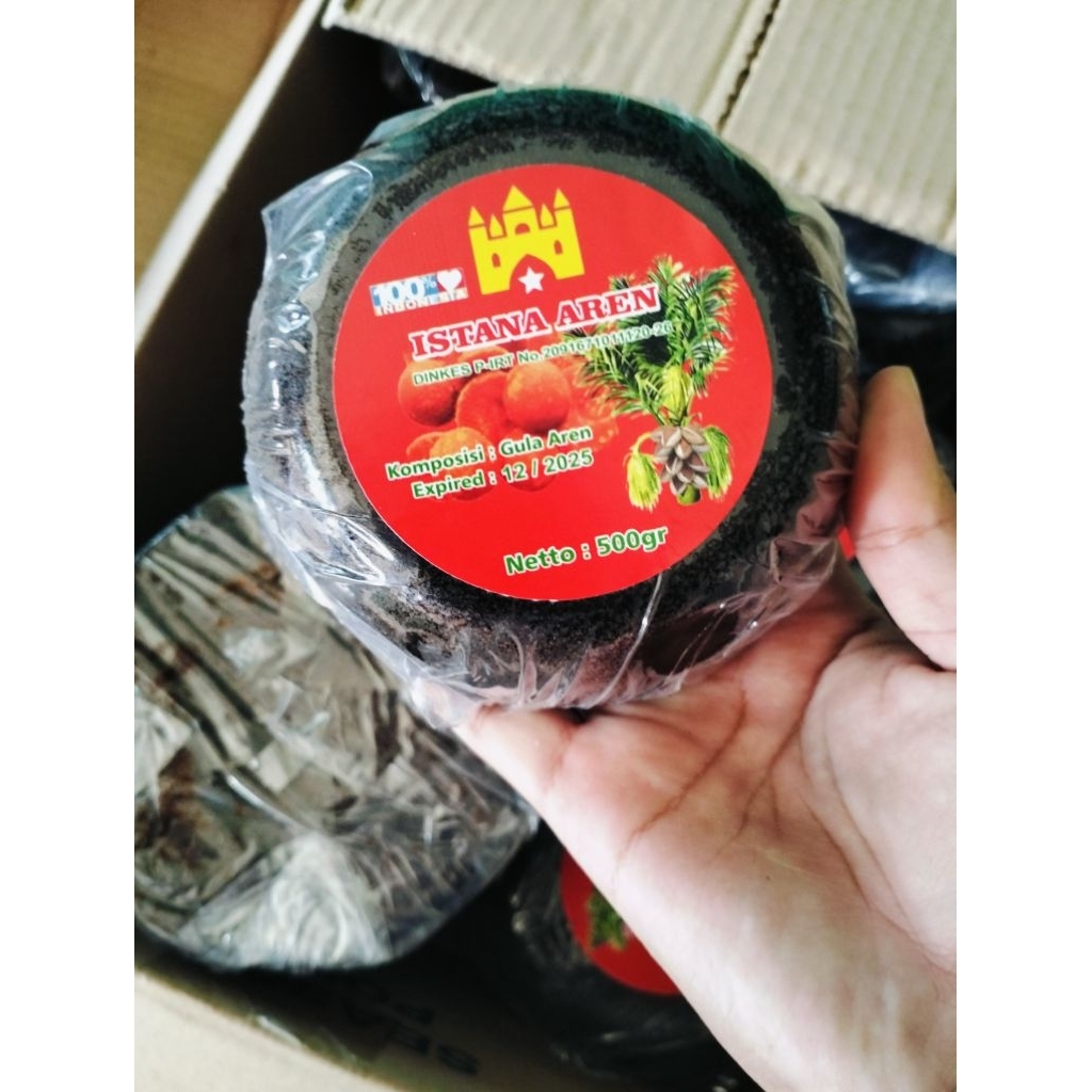 Gula Batok Premium Asli Linggau - Gula Aren Palembang 500gr