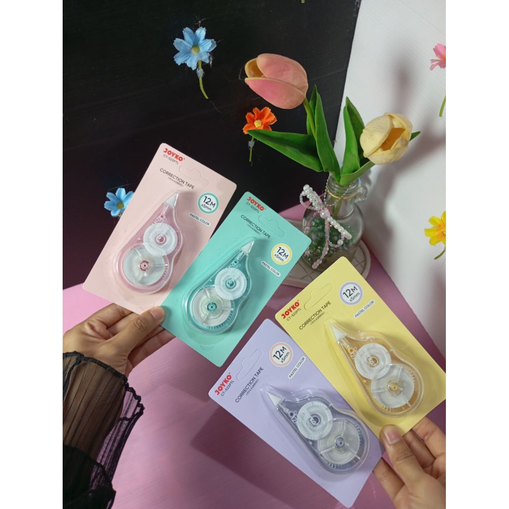 

[aesthetic_aksesoris] correction tape/penghapus pena pulpen/type-ex/tipex