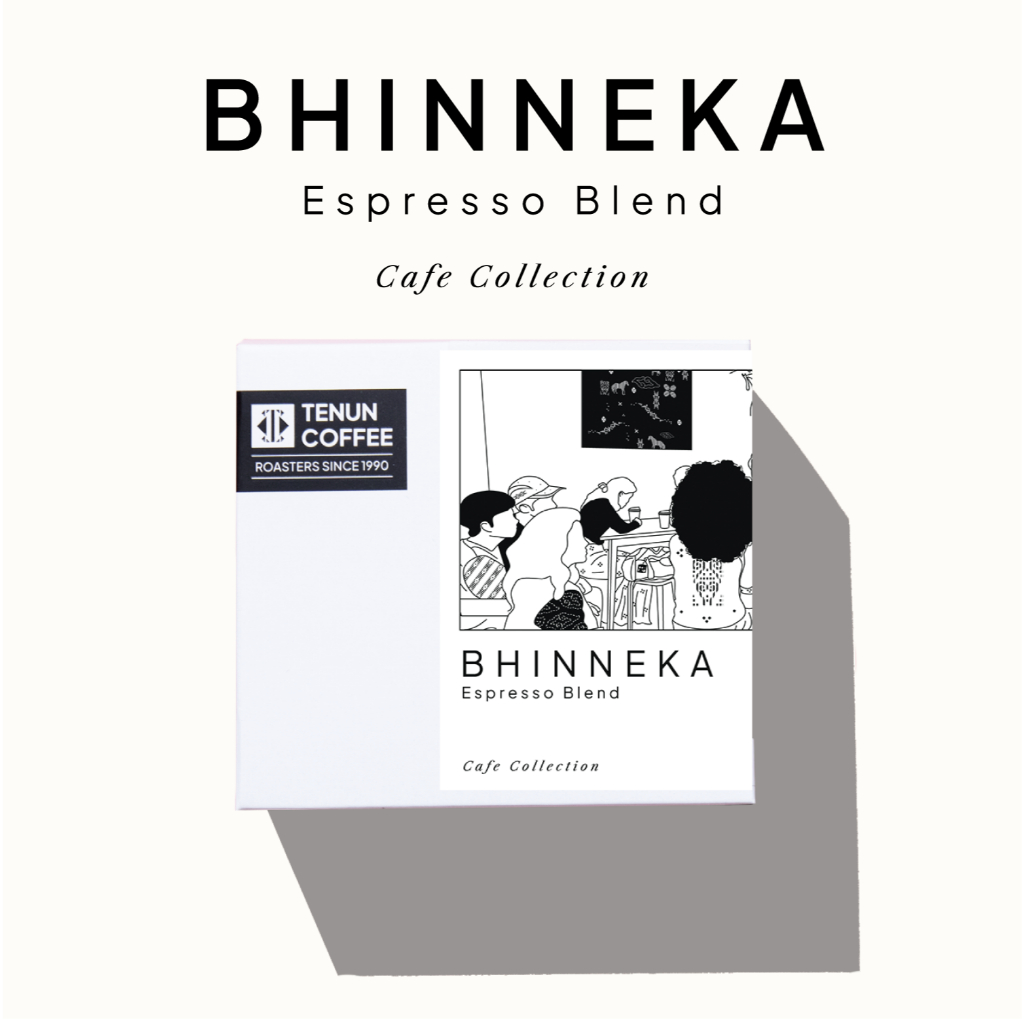 

TENUN COFFEE ROASTERS Bhinekka Blend “Cafe Collection”, Roasted Coffee Beans/Biji Kopi Matang 200gr/1kg