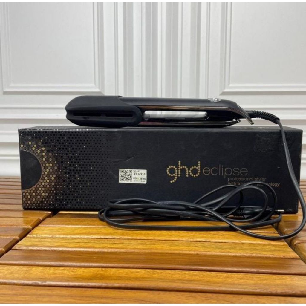 Catokan Ghd Original asli Ghd Eclipse Black catokan Curly