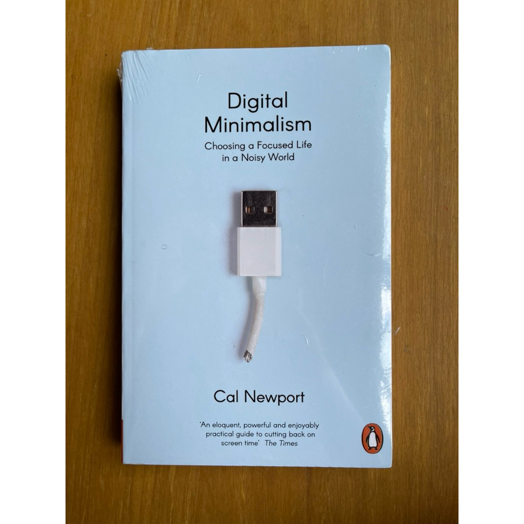 (Baru) Buku Digital Minimalism Cal Newport English