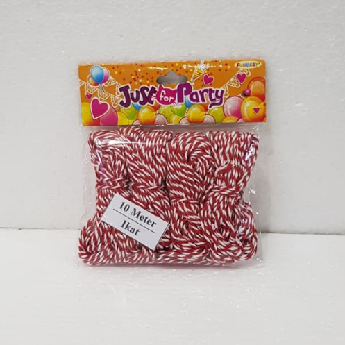 

Tali Cotton Merah untuk hampers 40m (10m x 4)