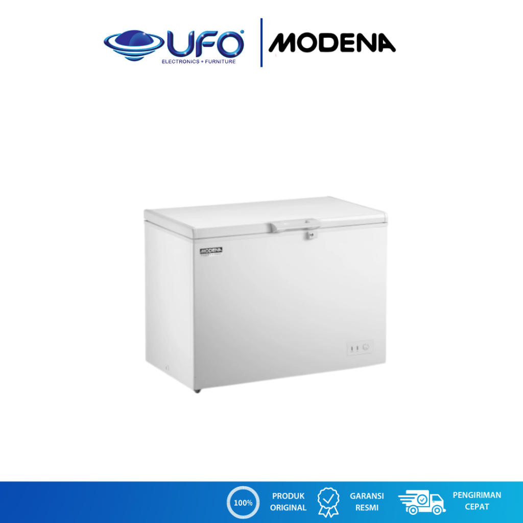 Modena Chest Freezer Kapasitas 300 Liter MD0331MAWH
