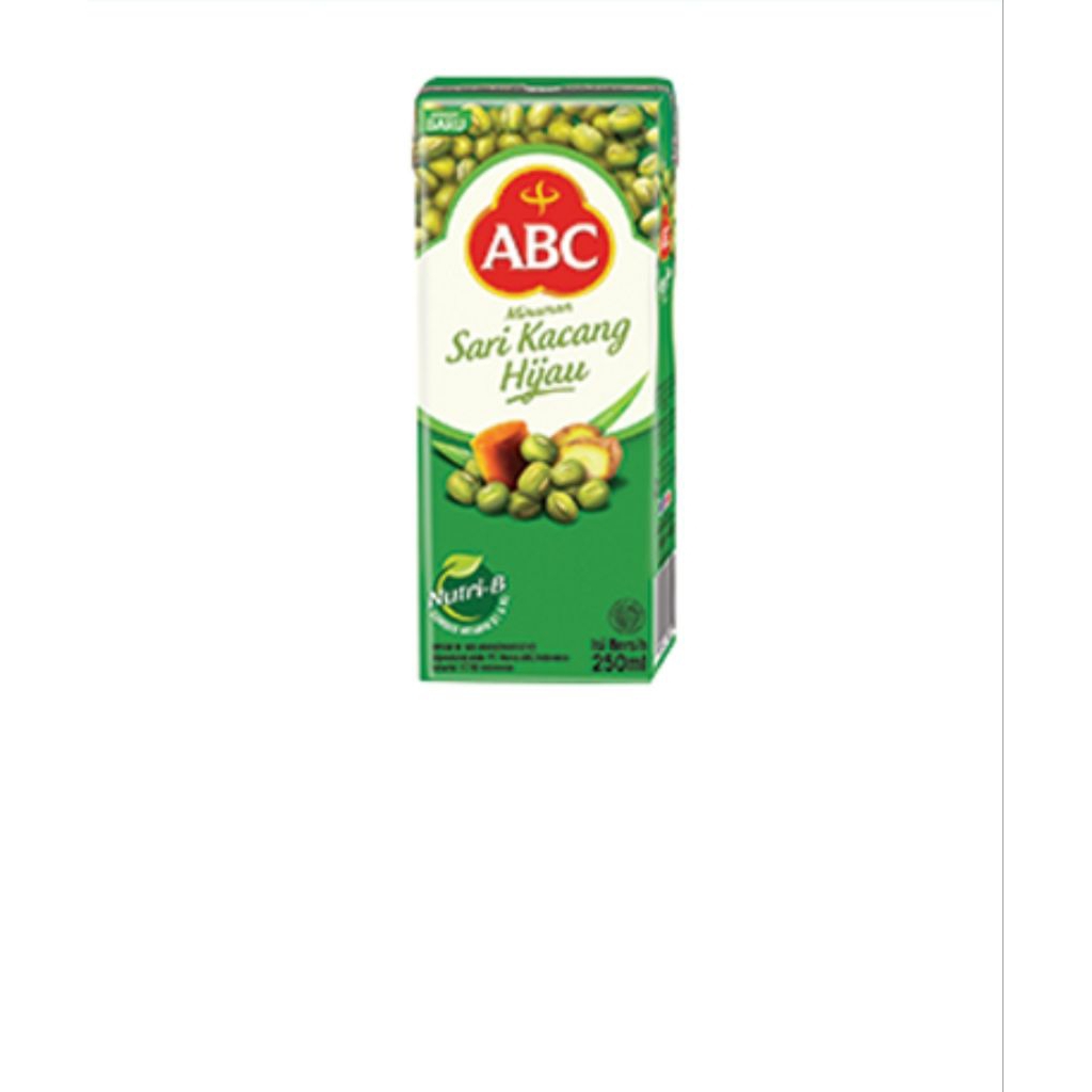 

Abc jus kacang hijau 250ml