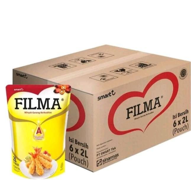 

MINYAK GORENG FILMA REFILL 2 LITER PER DUS