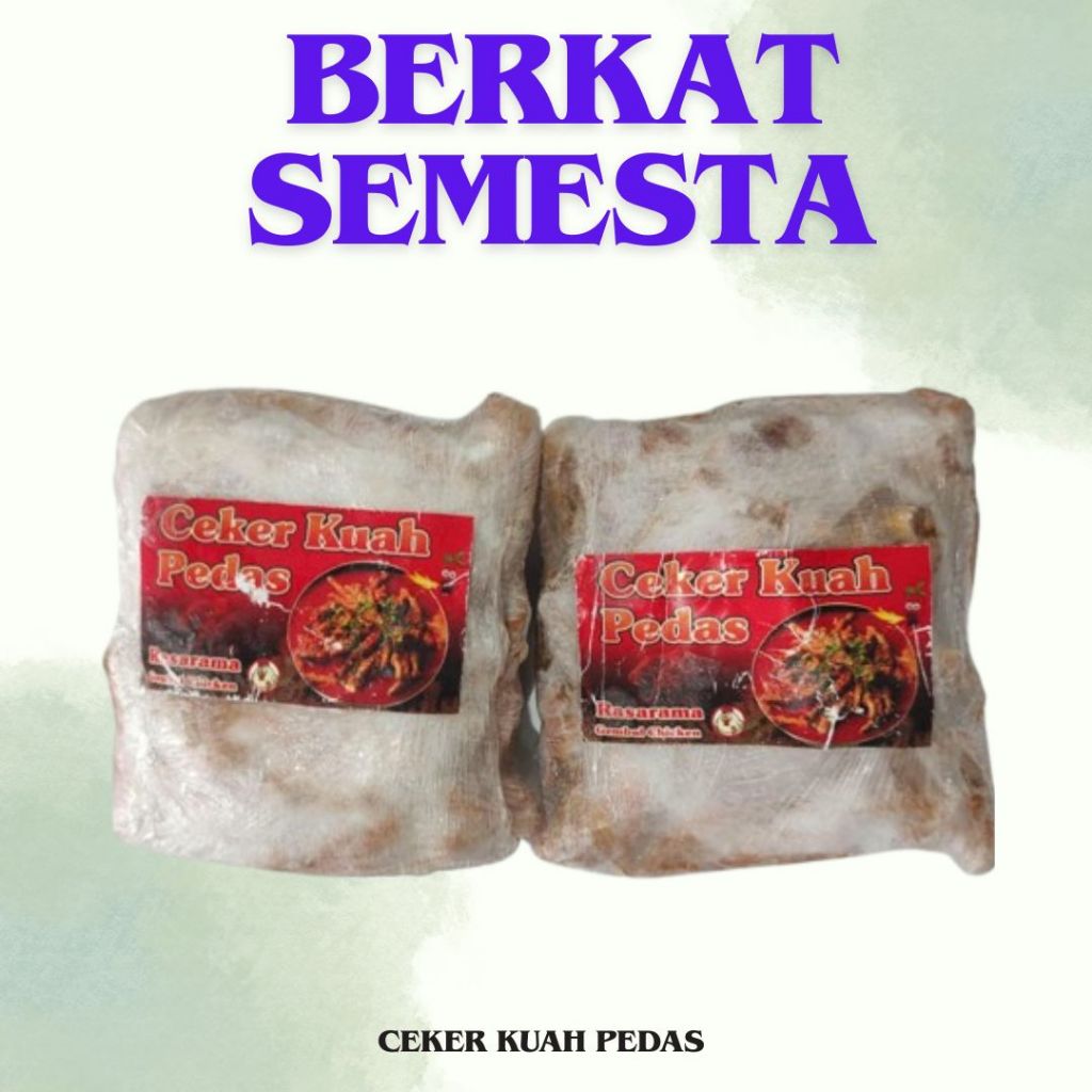 

CEKER KUAH PEDAS