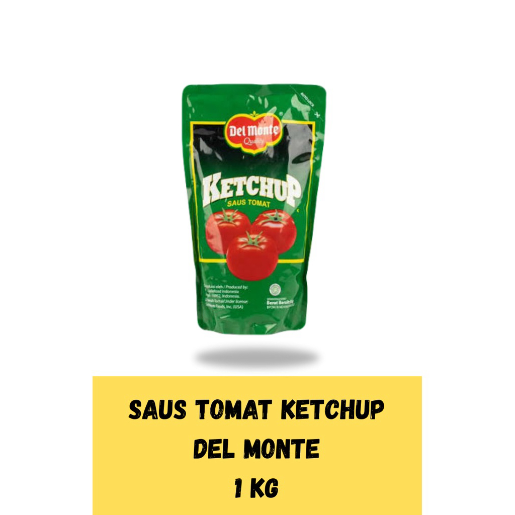 

Saus Tomat Ketchup Del Monte 1 Kilogram