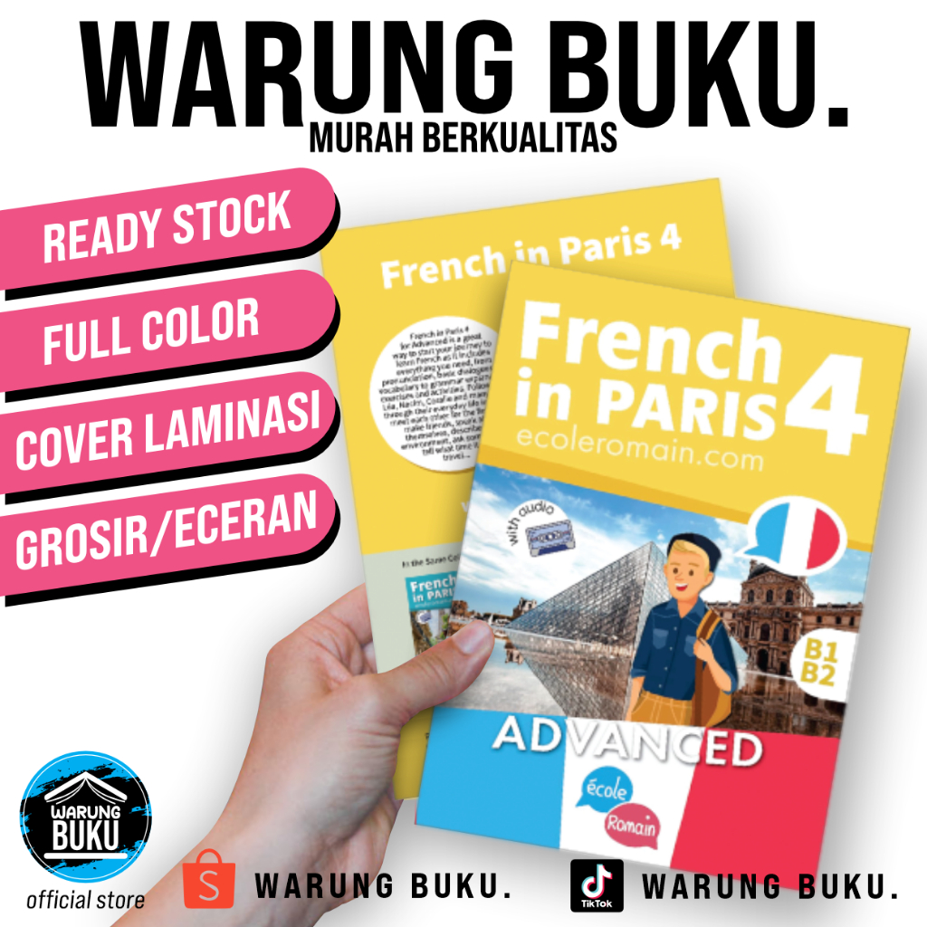 

Buku Belajar Bahasa Prancis French In Paris 4 Advanced