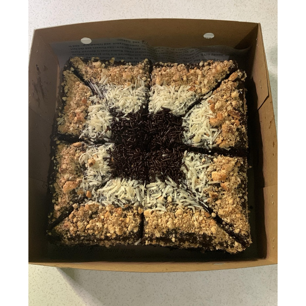 

BROWNIES NYOKLAT 10x10 premium