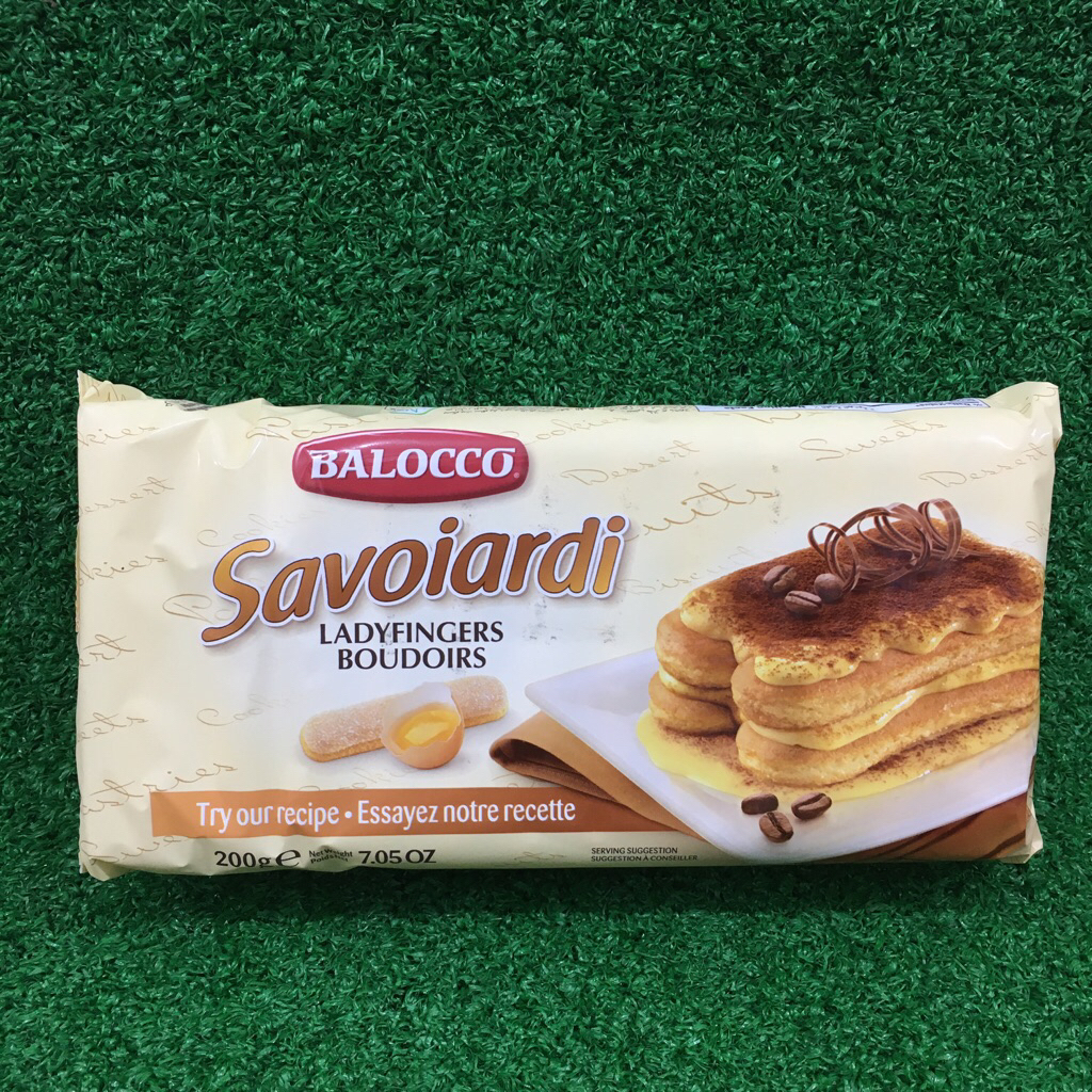 

Balocco Savoiardi Lady Fingers Boudoirs Biskuit Ladyfinger 200gr Impor Italy
