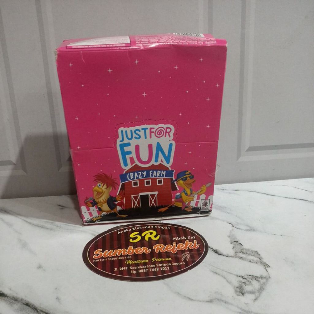 

YUPI JUST FOR FUN CRAZY FARM BERAT 144 GRAM