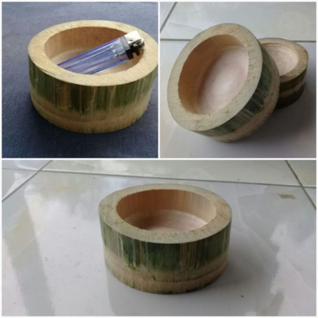 COD asbak bambu/ asbak bambu serbaguna/ asbak bambu