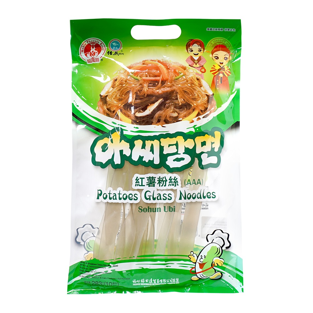 

[oddsolshop] pekanbaru/Noble Phoenix Potatoes Glass Noodles 283 gr / Sohun Ubi