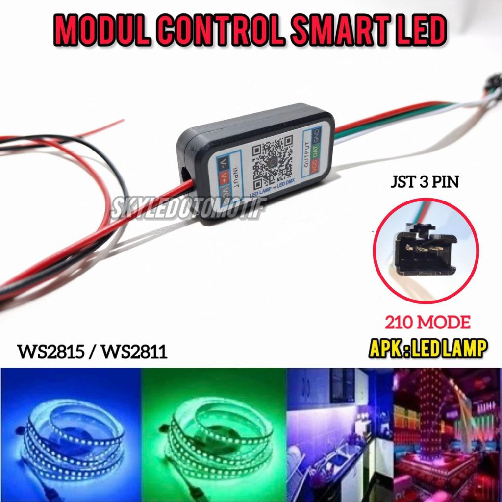 MODUL KONTROLER LED STRIP RGB DEVIL SMARTLED WS2815 WS2811