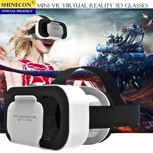 COD Shinecon VR Box 3d untuk semua hp handphone kacamata 3d Virtual Reality Panoramic - SC-G05A
