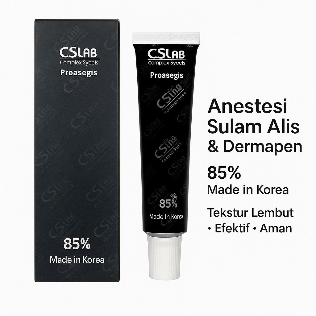 CS LAB 85% CSLab proasegis Untuk sulam alis dan dermapen
