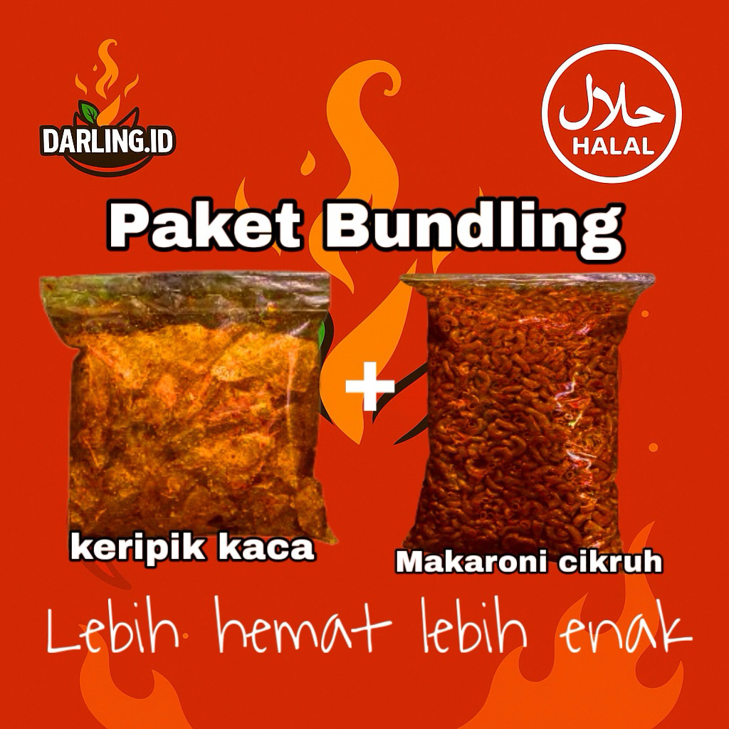 

Paket Bundling Makroni Cikruh + Kripik Kaca Kirca